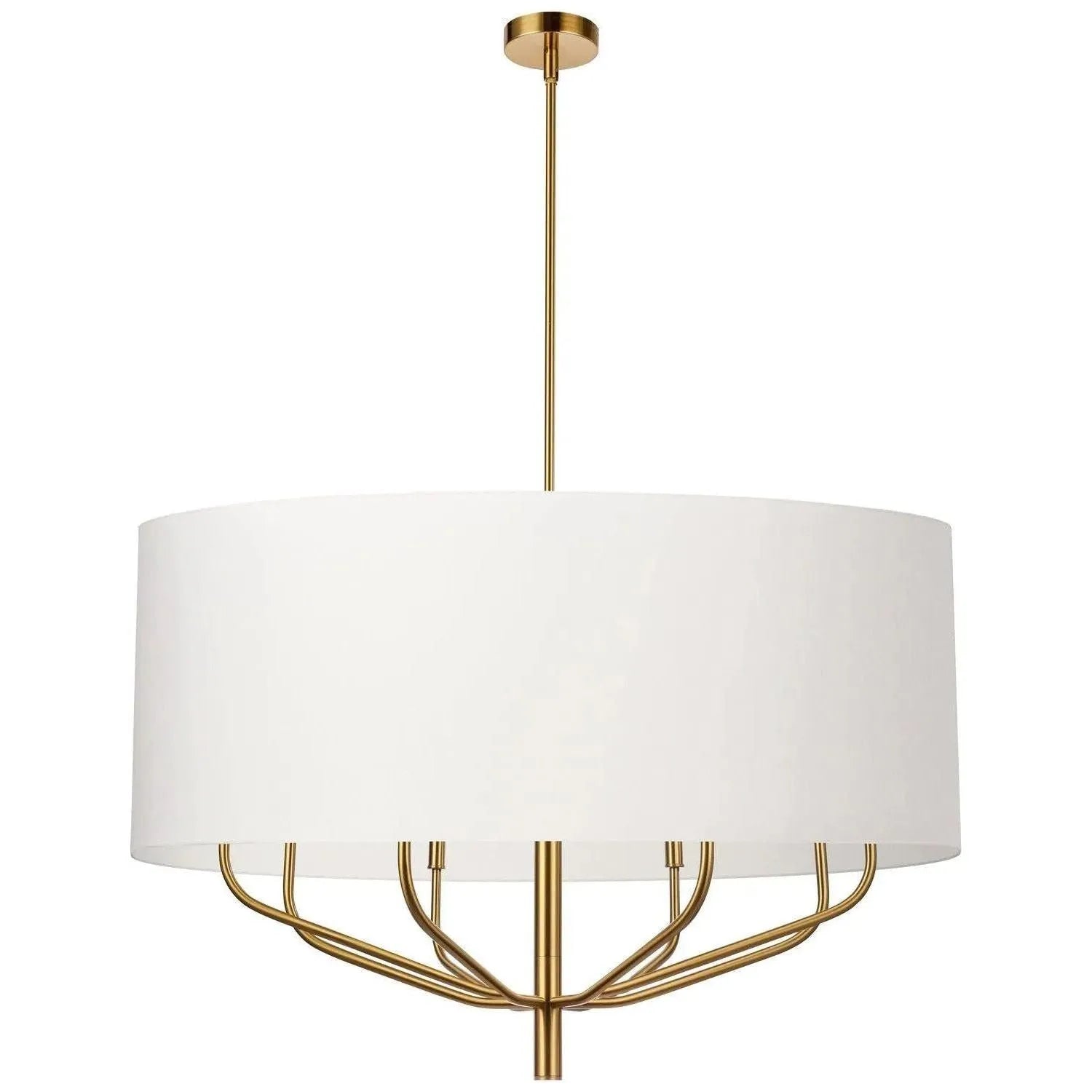 Dainolite - Eleanor Shade Chandelier - ELN-388C-AGB-790 | Montreal Lighting & Hardware