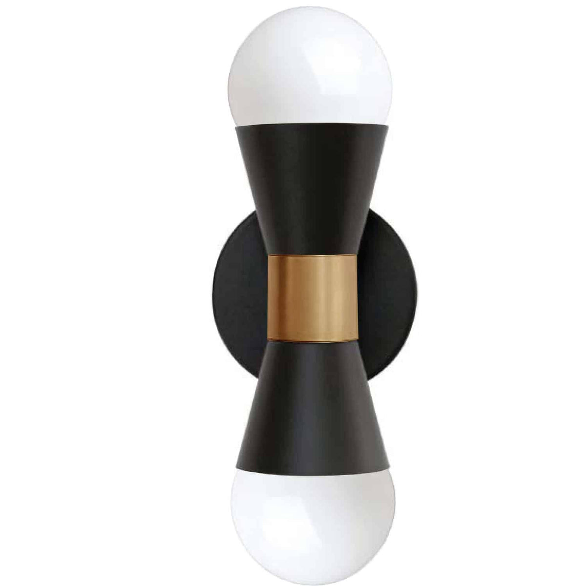 Dainolite - Fortuna Wall Sconce - FOR-72W-MB-AGB | Montreal Lighting & Hardware