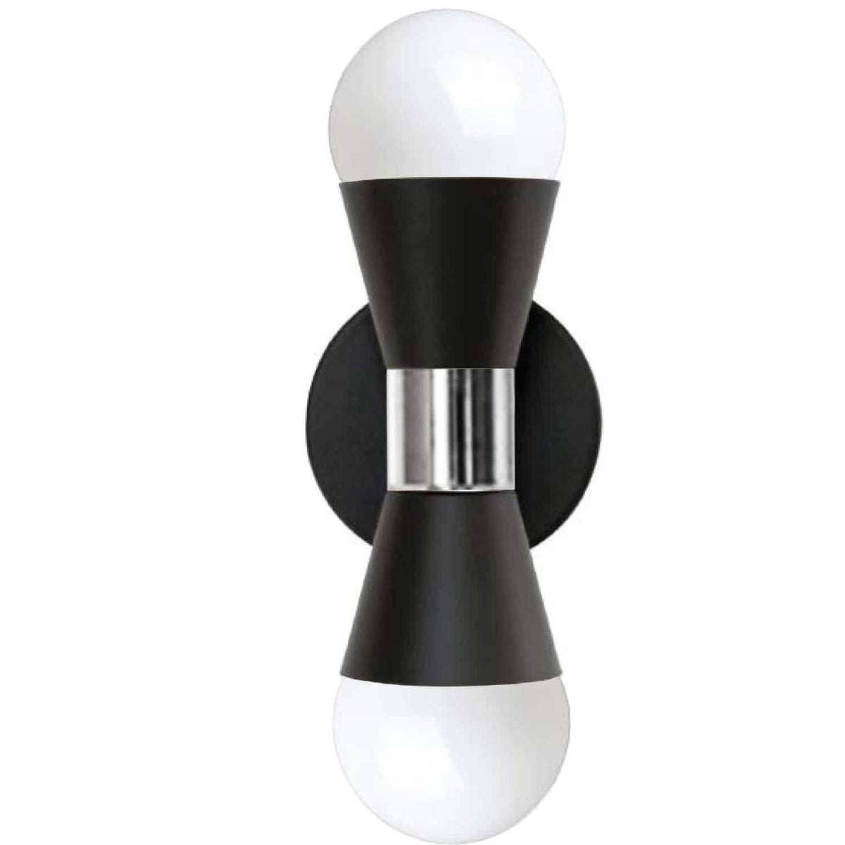 Dainolite - Fortuna Wall Sconce - FOR-72W-MB-PC | Montreal Lighting & Hardware