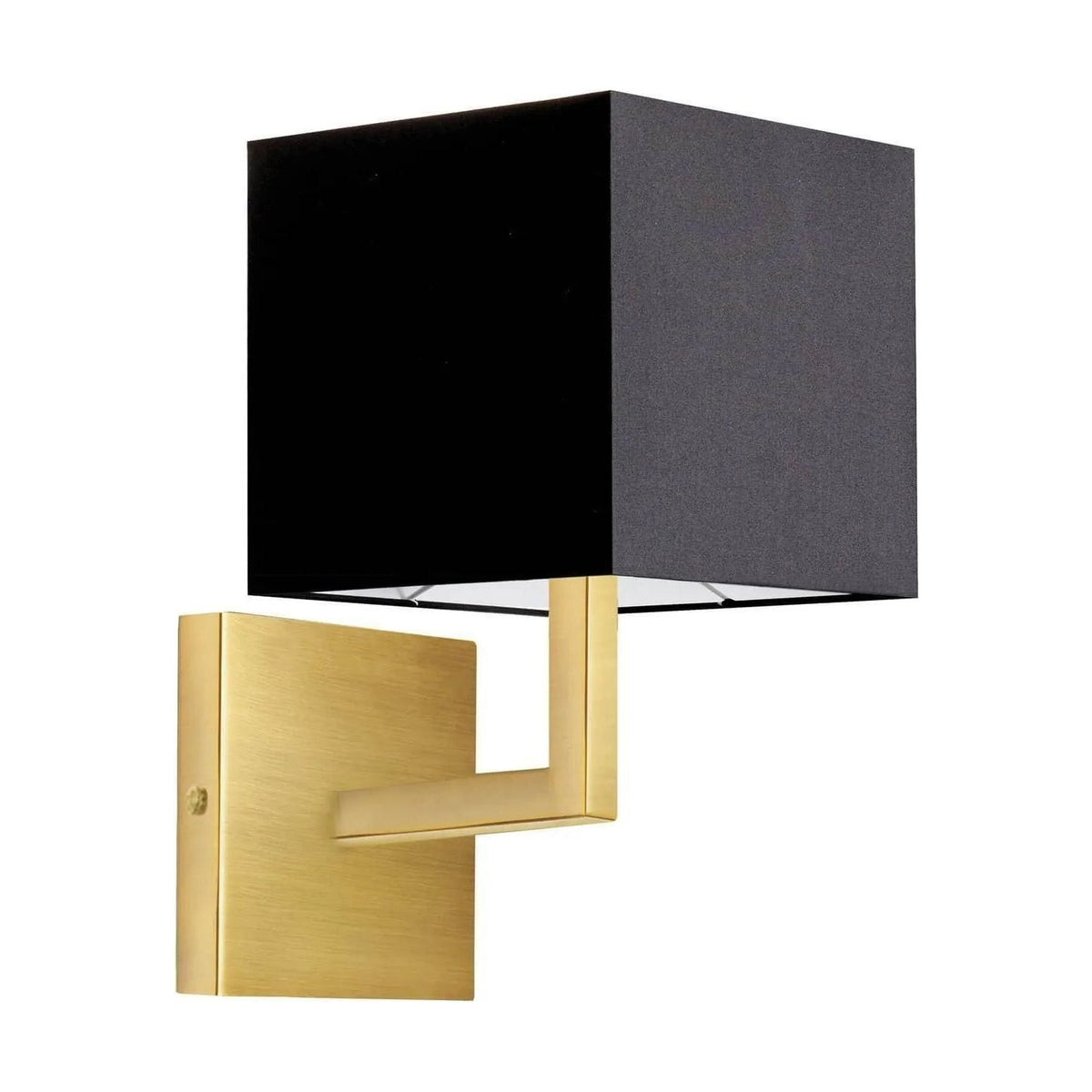 Dainolite - Lucas Wall Sconce - 77-1W-AGB-BK | Montreal Lighting & Hardware