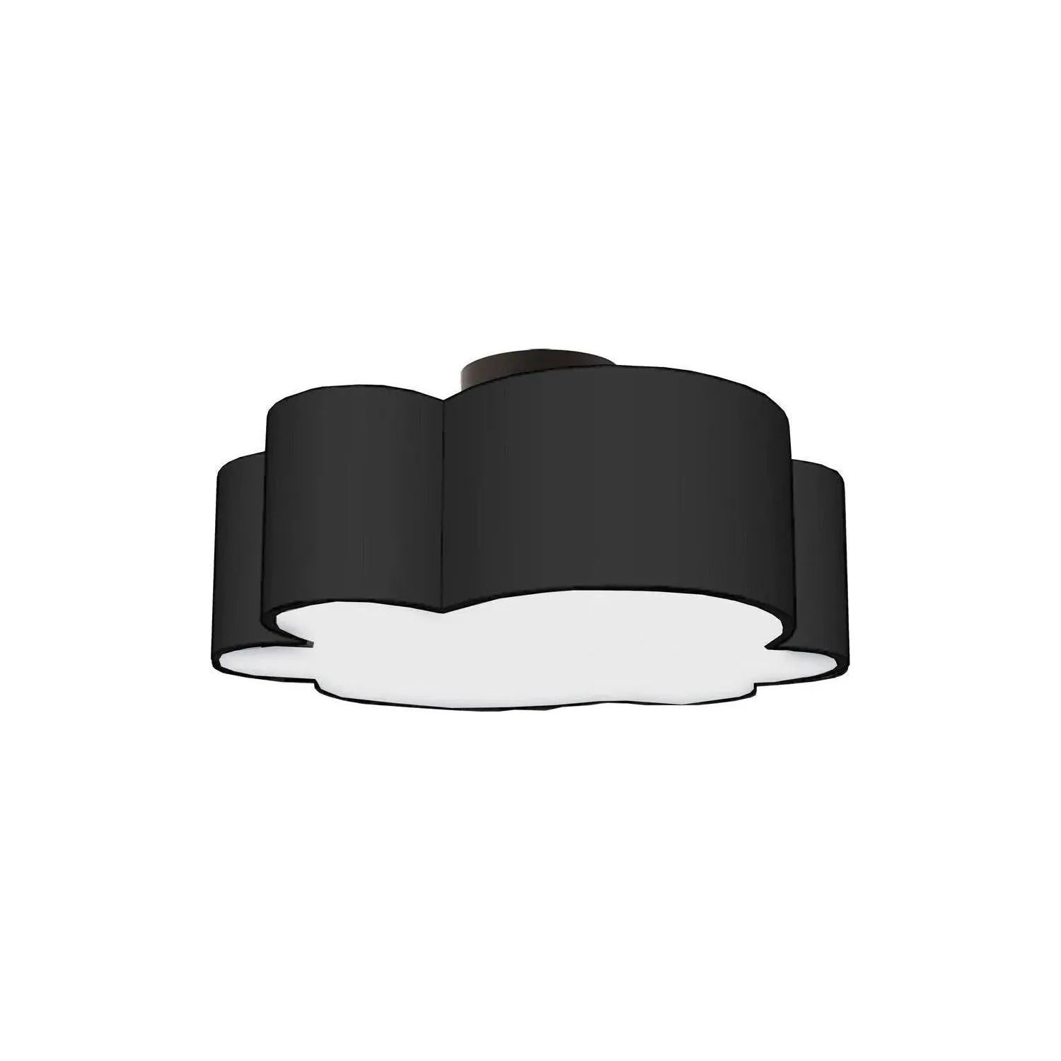 Dainolite - Phlox Flush Mount - PLX-152FH-MB-BK | Montreal Lighting & Hardware