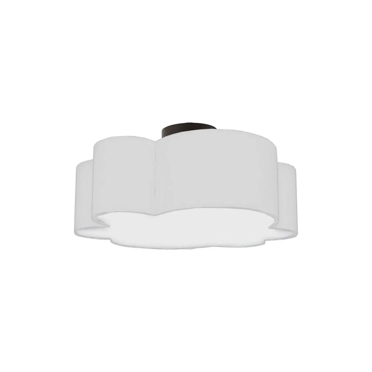 Dainolite - Phlox Flush Mount - PLX-152FH-MB-WH | Montreal Lighting & Hardware