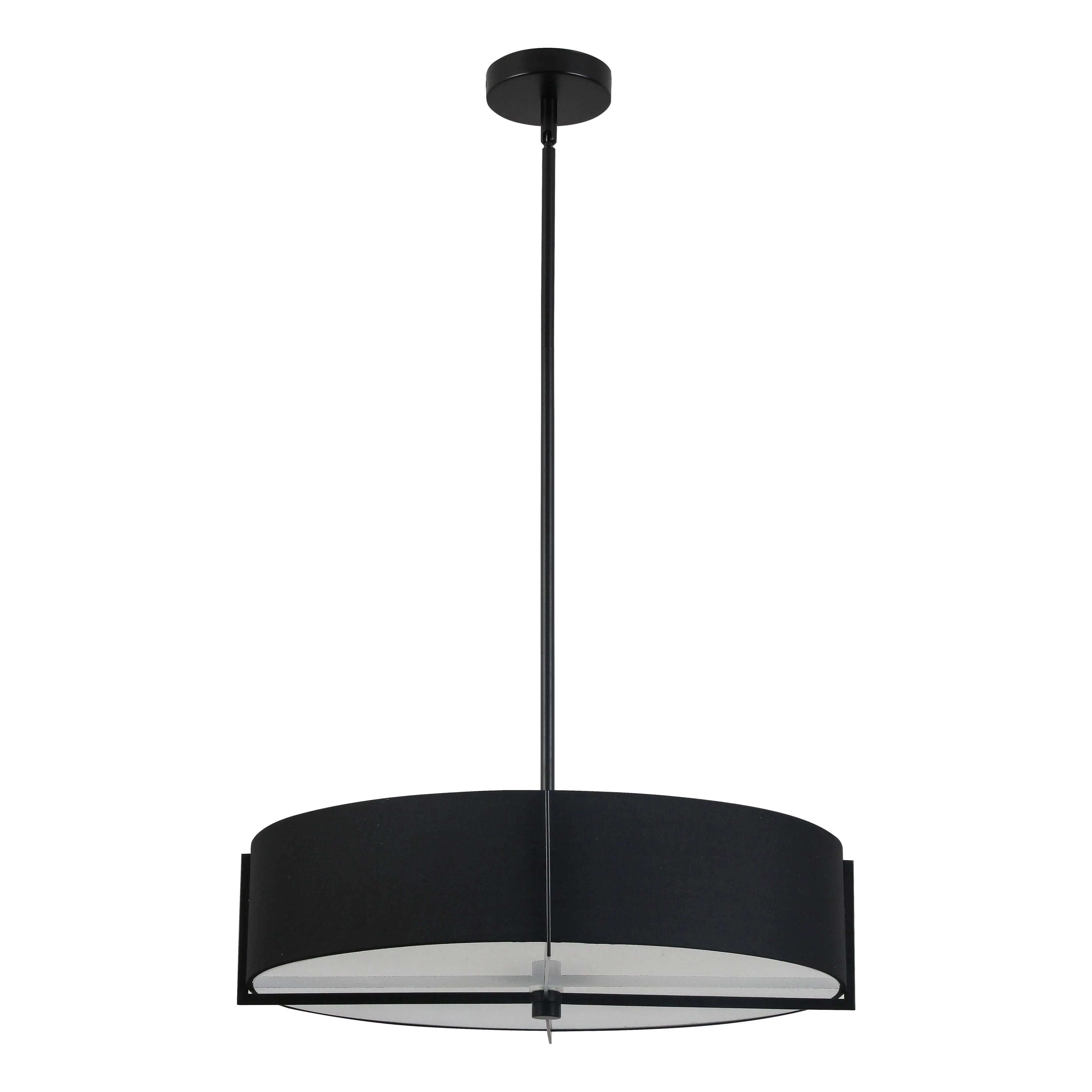 Dainolite - Preston-Pendant - PST-214P-MB-BK | Montreal Lighting & Hardware