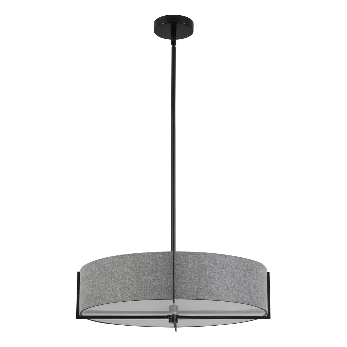 Dainolite - Preston-Pendant - PST-214P-MB-GRY | Montreal Lighting & Hardware