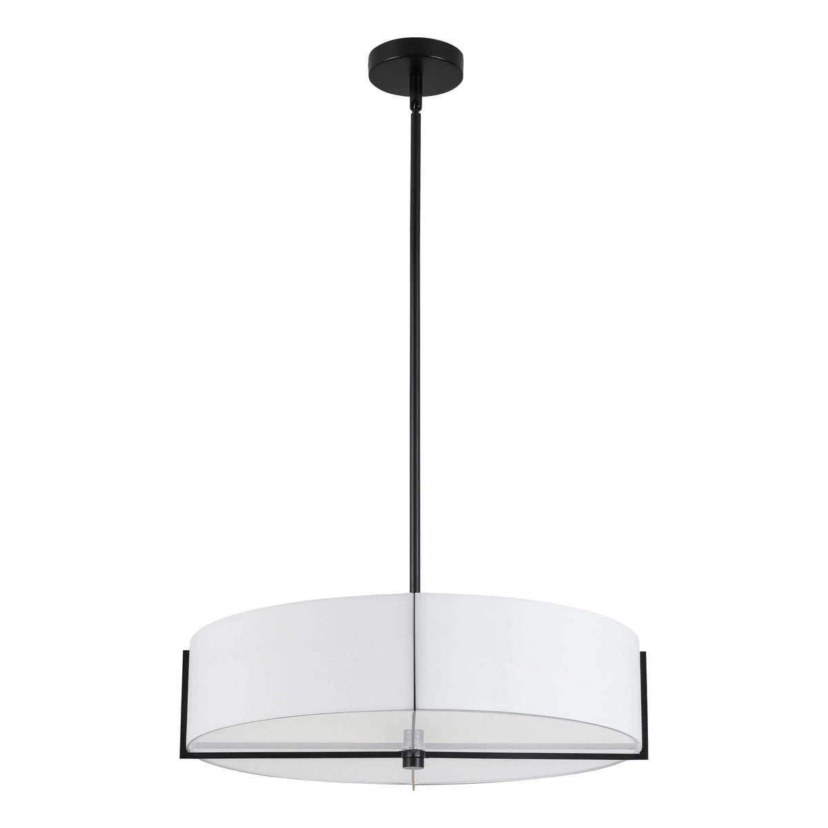 Dainolite - Preston-Pendant - PST-214P-MB-WH | Montreal Lighting & Hardware