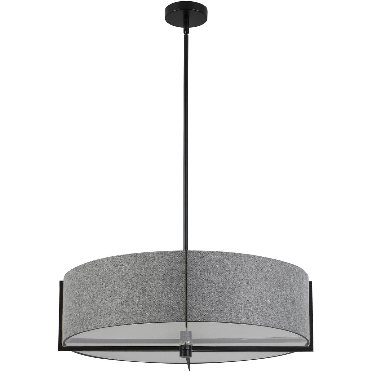 Dainolite - Preston-Pendant - PST-264LP-MB-GRY | Montreal Lighting & Hardware