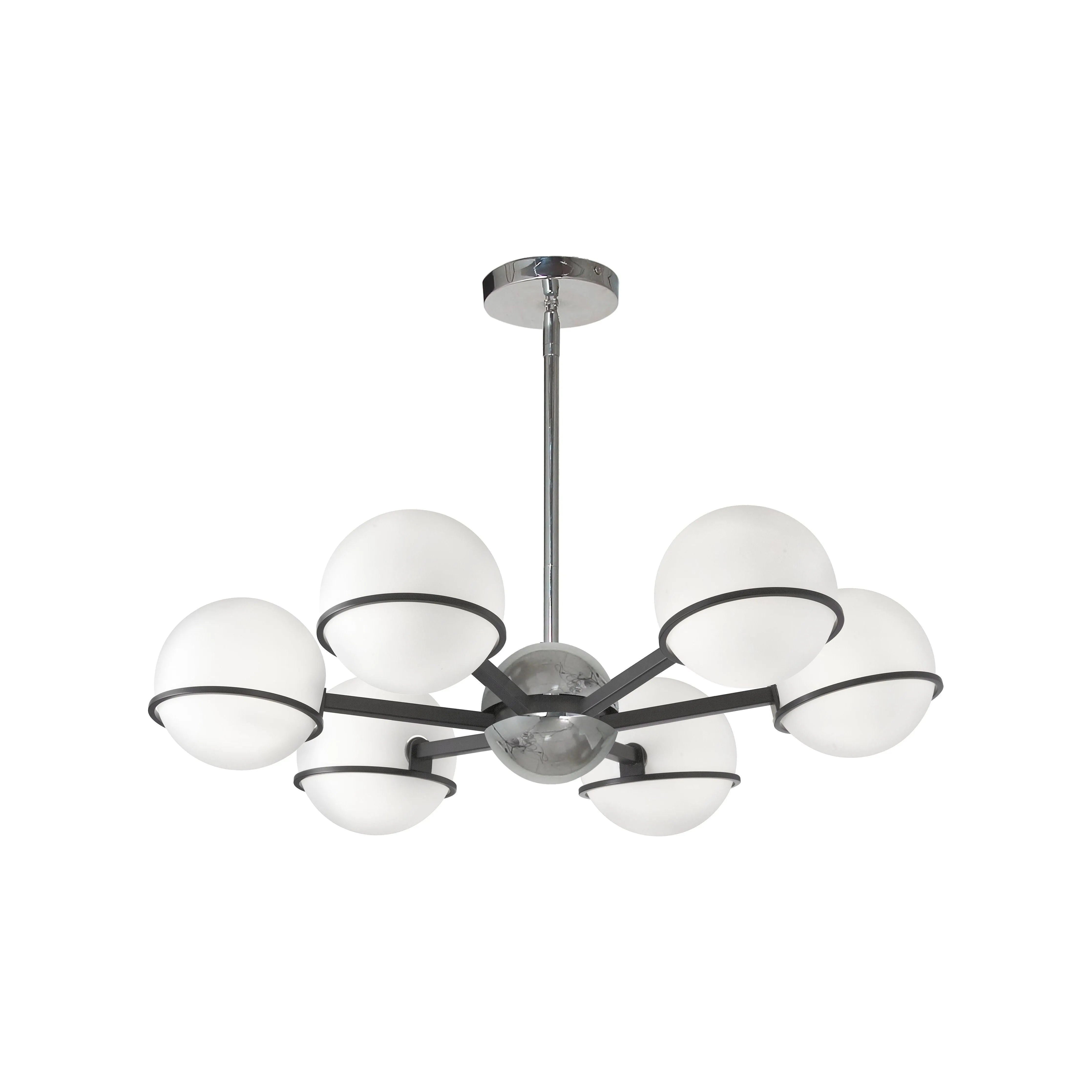 Dainolite - Sofia Chandelier - SOF-286C-MB-PC | Montreal Lighting & Hardware