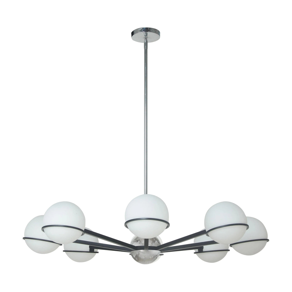 Dainolite - Sofia Chandelier - SOF-388C-MB-PC | Montreal Lighting & Hardware