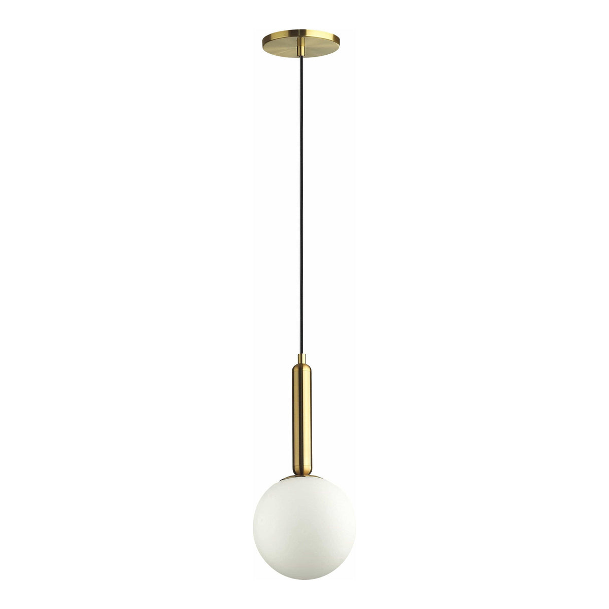 Dainolite - Tara Pendant - TAR-61P-AGB-WH | Montreal Lighting & Hardware