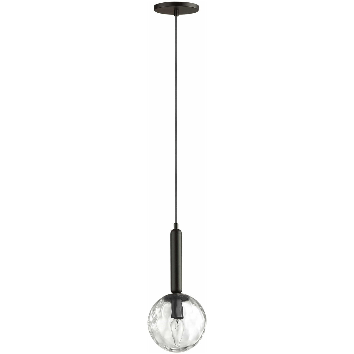 Dainolite - Tara Pendant - TAR-61P-MB-CL | Montreal Lighting & Hardware