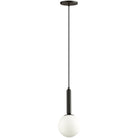 Dainolite - Tara Pendant - TAR-61P-MB-WH | Montreal Lighting & Hardware