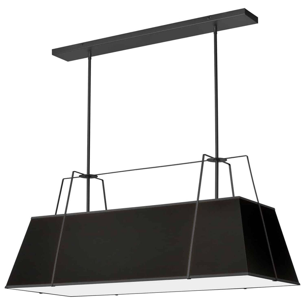 Dainolite - Trapezoid Chandelier - TRA-444HC-BK | Montreal Lighting & Hardware