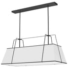 Dainolite - Trapezoid Chandelier - TRA-444HC-BK-WH | Montreal Lighting & Hardware
