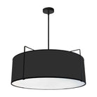 Dainolite - Trapezoid-Drum-Pendant - TRA-244P-BK | Montreal Lighting & Hardware
