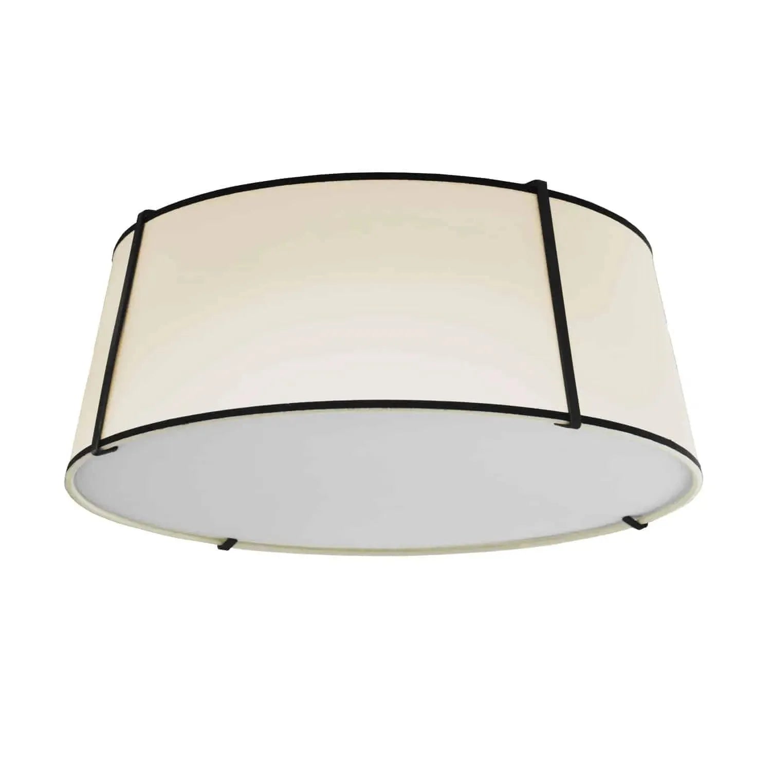 Dainolite - Trapezoid Flush Mount - TRA-224FH-BK | Montreal Lighting & Hardware