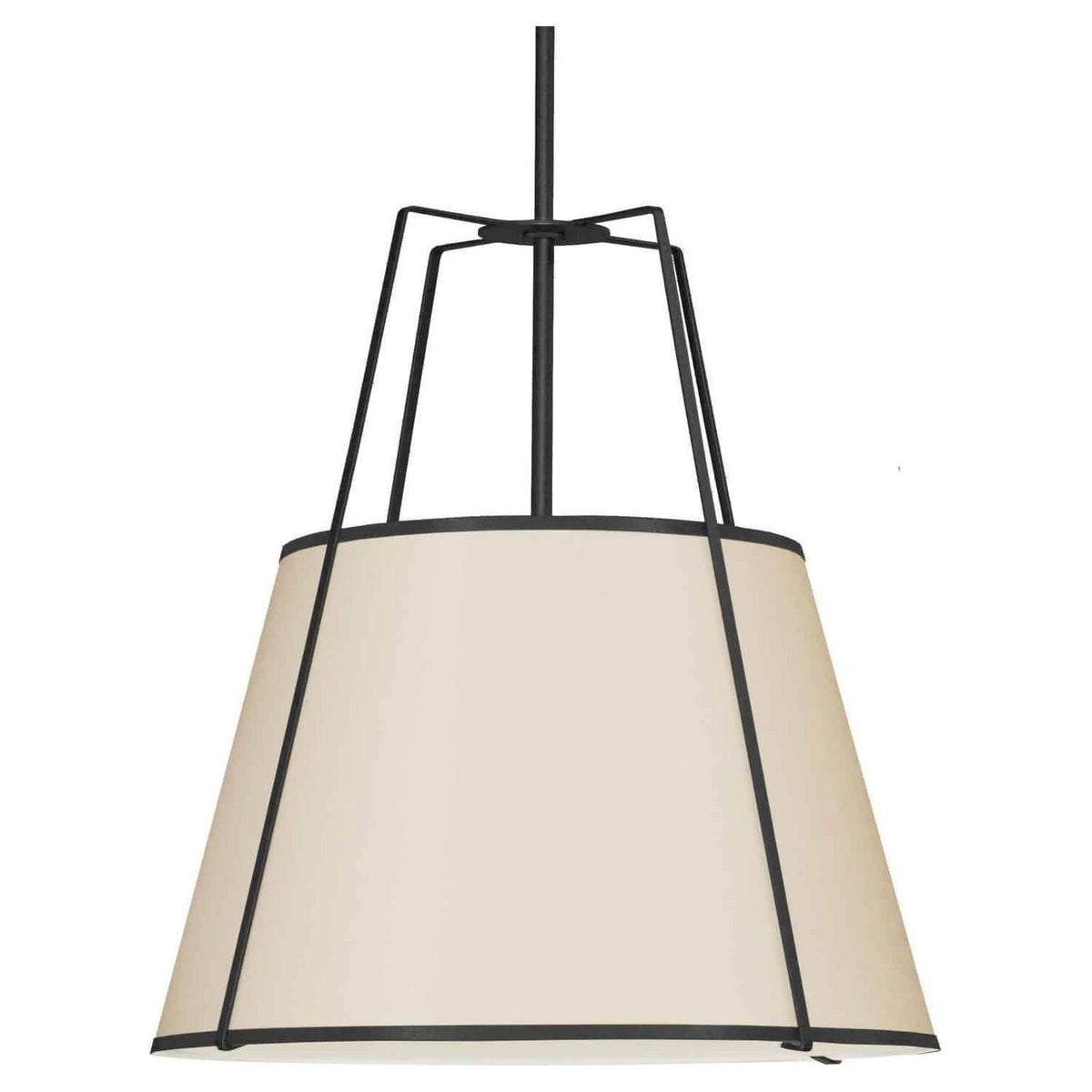 Dainolite - Trapezoid-Pendant - TRA-304P-BK-CRM | Montreal Lighting & Hardware