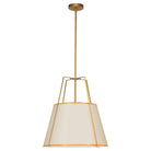 Dainolite - Trapezoid-Pendant - TRA-331P-GLD-CRM | Montreal Lighting & Hardware