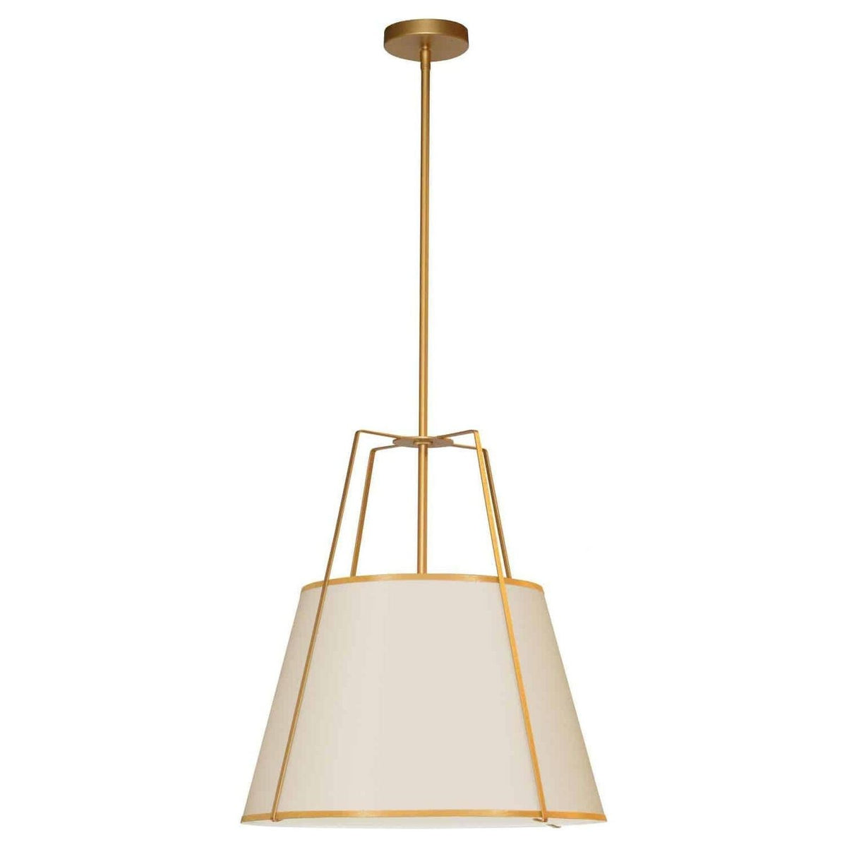 Dainolite - Trapezoid-Pendant - TRA-331P-GLD-CRM | Montreal Lighting & Hardware