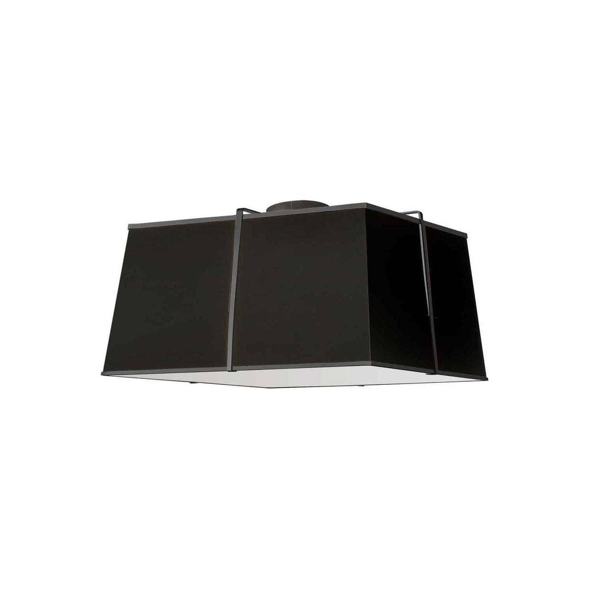 Dainolite - Trapezoid Square Flush Mount - TRA-163FH-BK | Montreal Lighting & Hardware