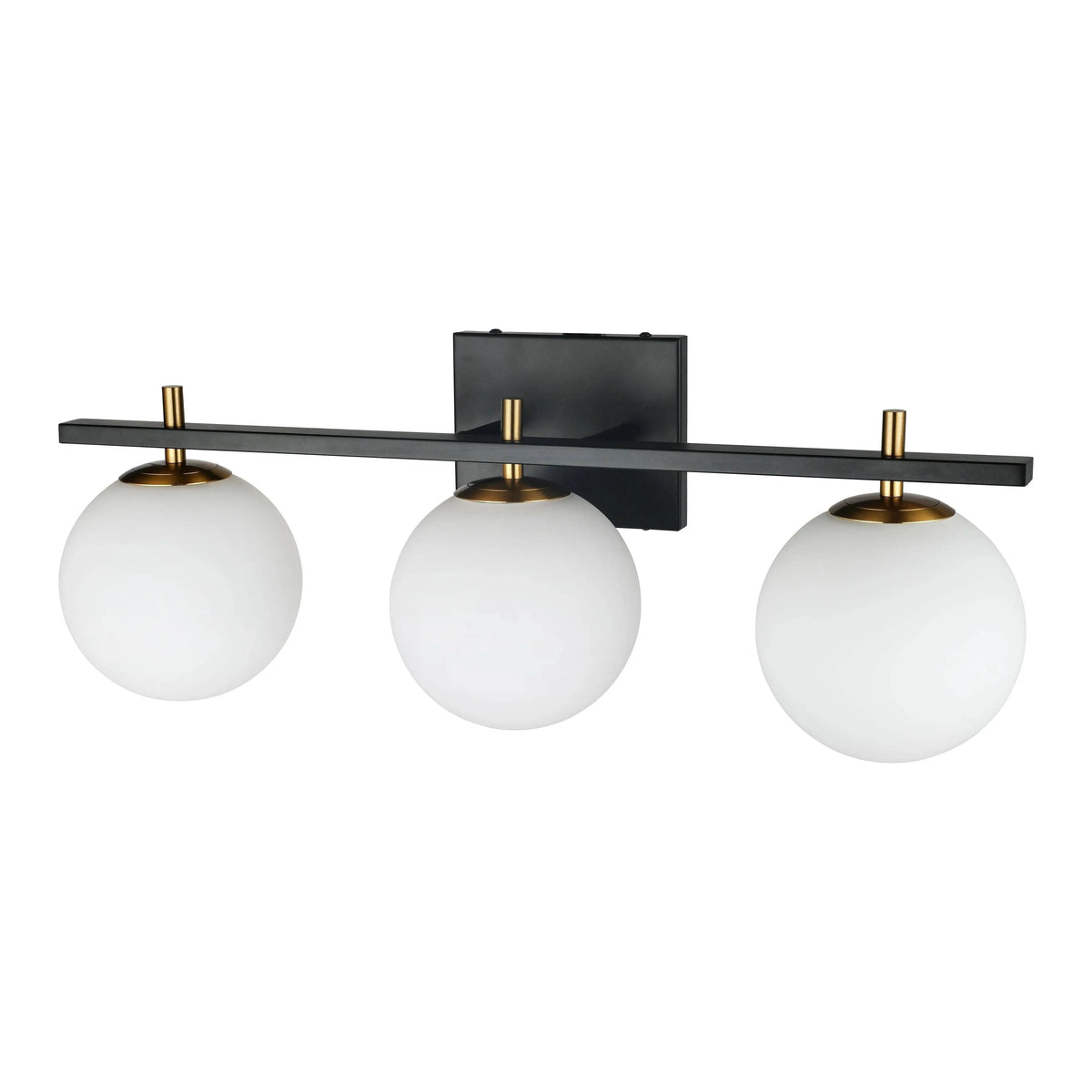 Dainolite - Vivaldi Vanity - VAD-233W-MB-AGB | Montreal Lighting & Hardware