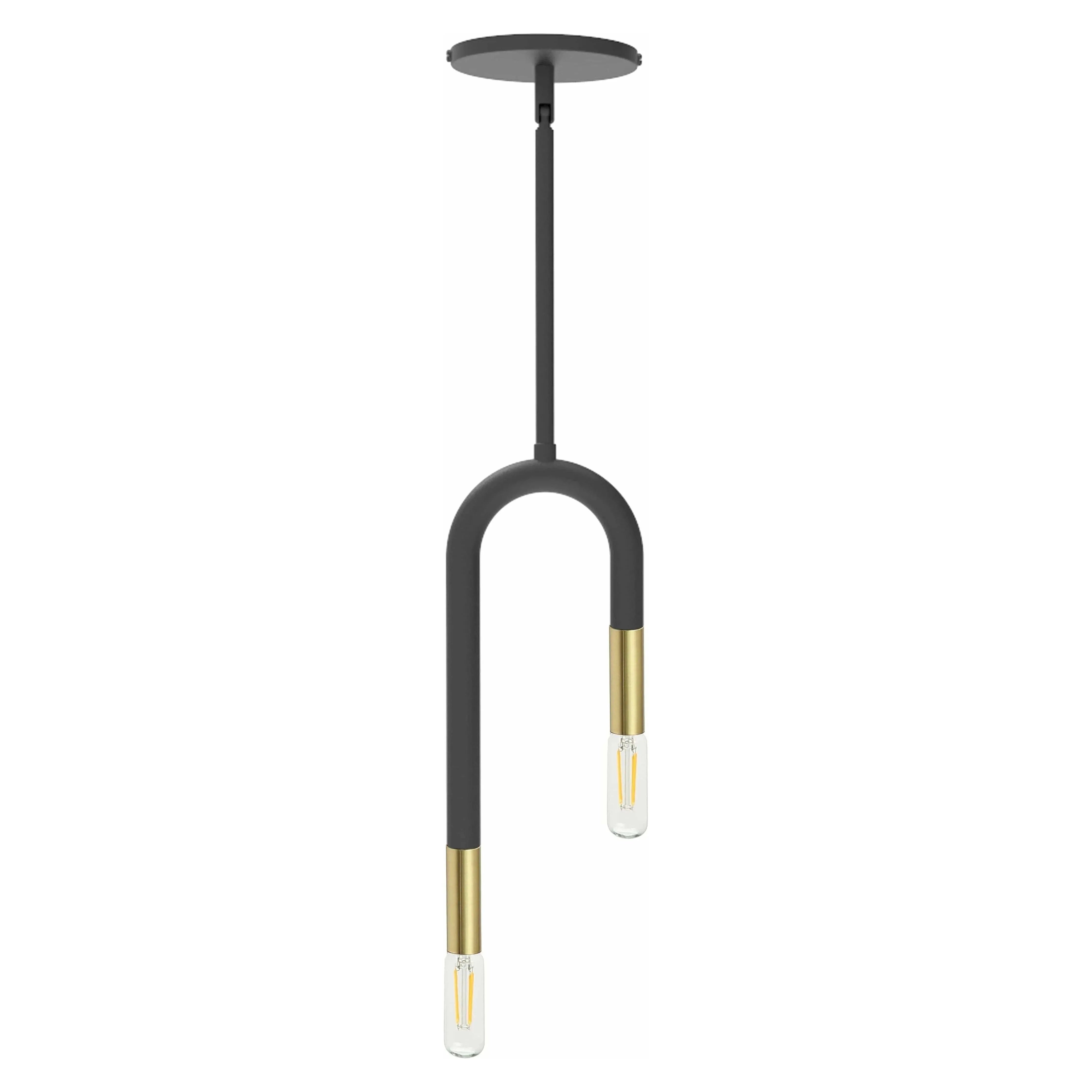 Dainolite - Wand Double Pendant - WAN-152P-MB-AGB | Montreal Lighting & Hardware