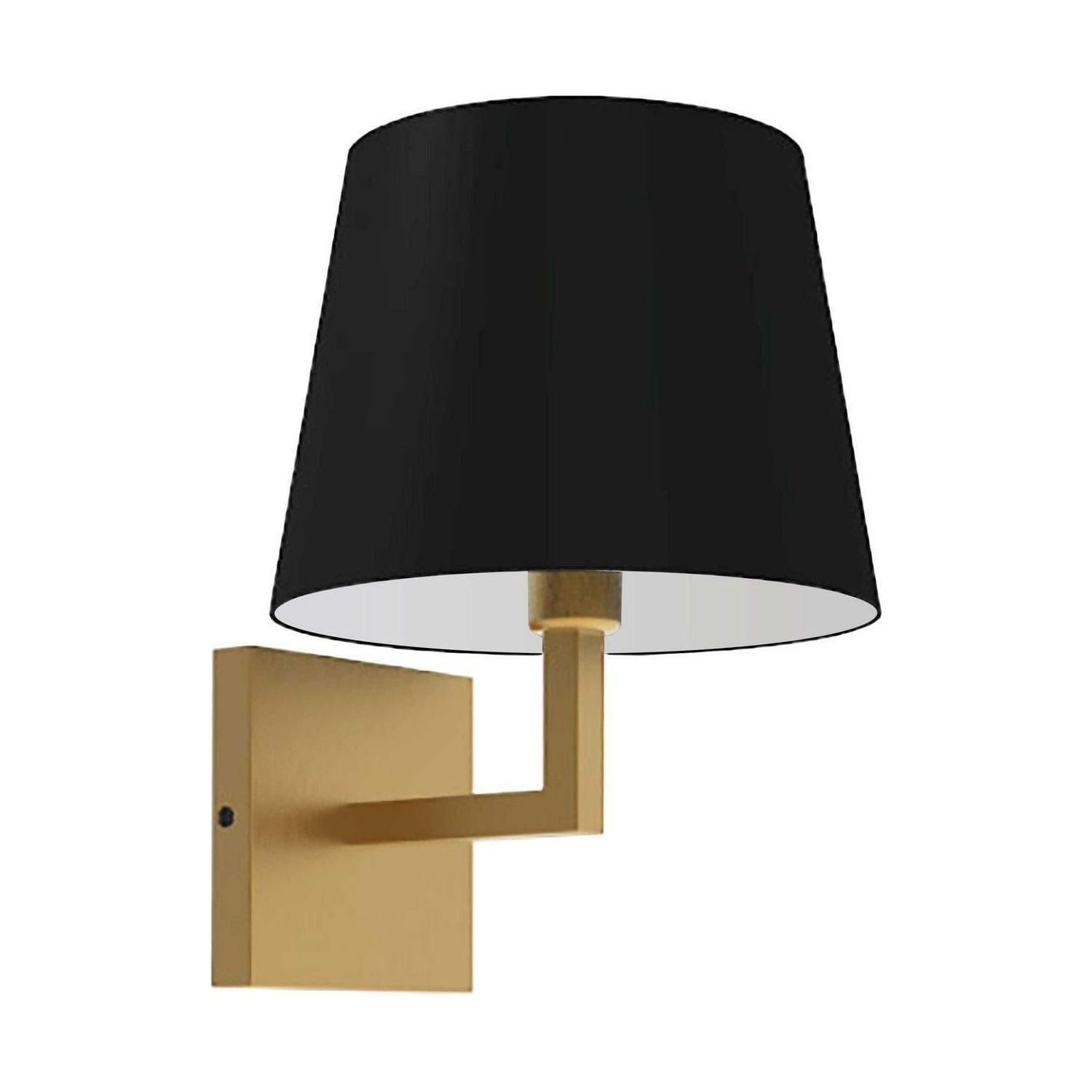 Dainolite - Whitney Wall Sconce - WHN-91W-AGB-BK | Montreal Lighting & Hardware