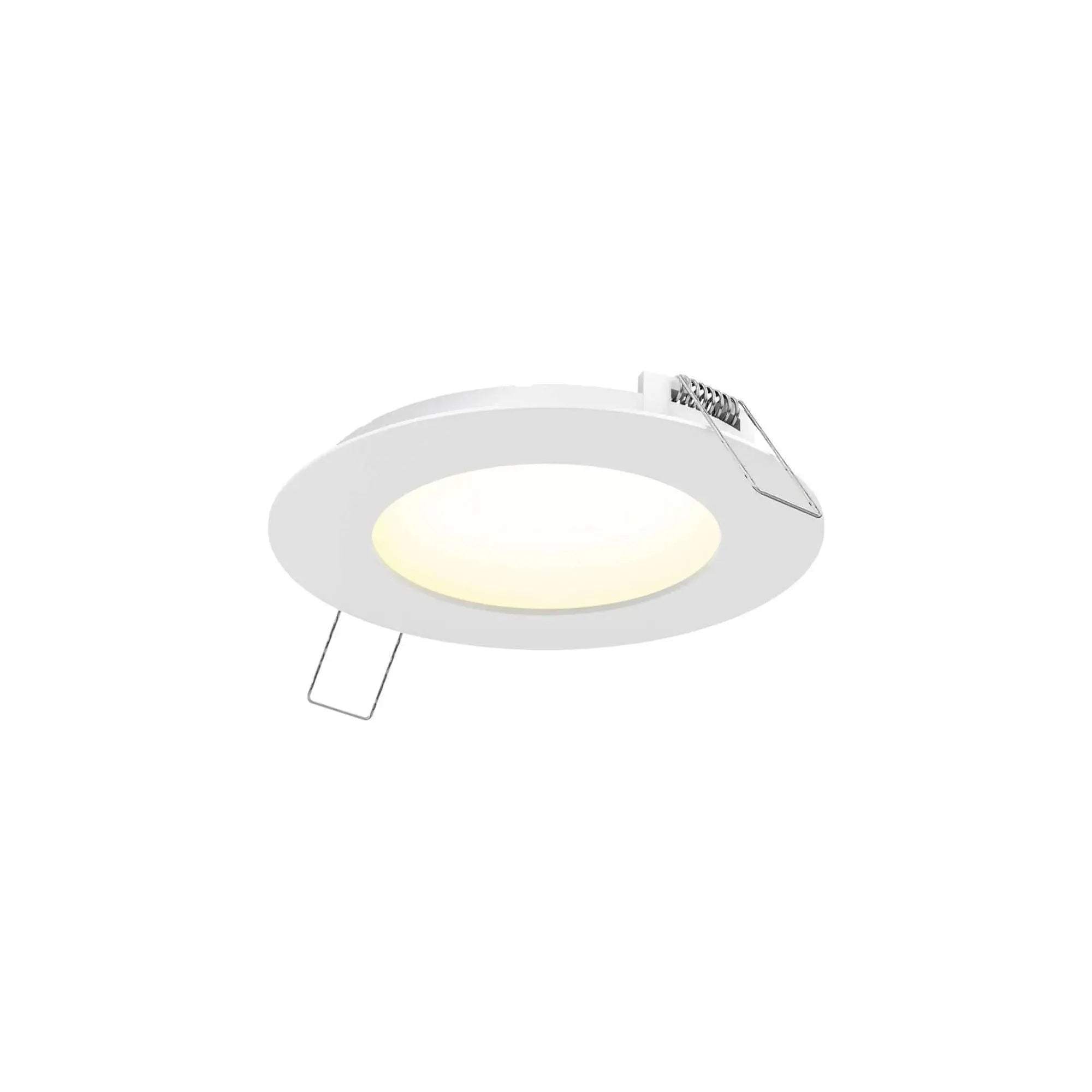 DALS Lighting - 5000 Series 5 Inch Round CCT LED Recessed Panel Light - 5005-CC-BK | Montreal Lighting & Hardware