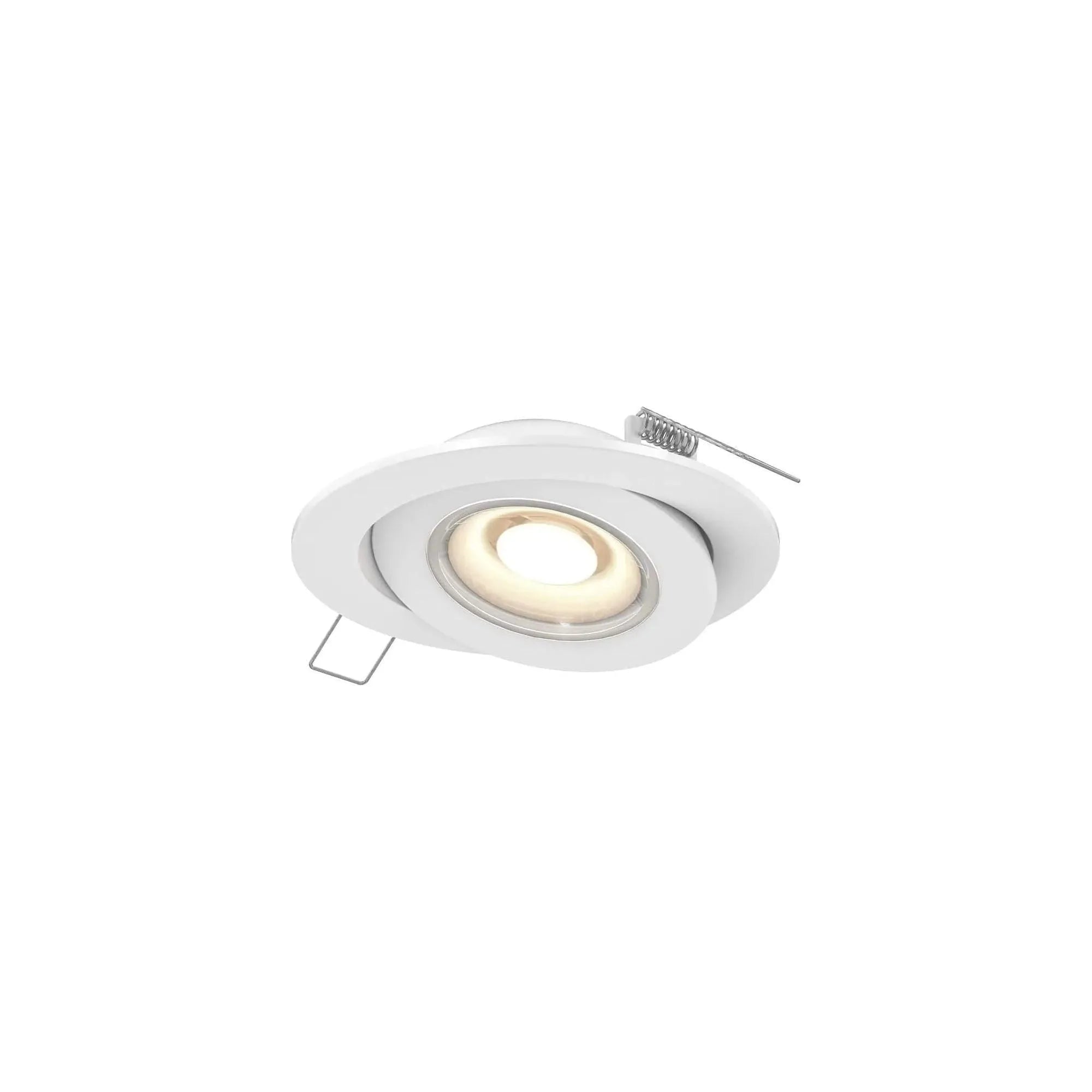 DALS Lighting - FGM 4 Inch 5CCT LED Gimbal Light - FGM4-CC-WH | Montreal Lighting & Hardware