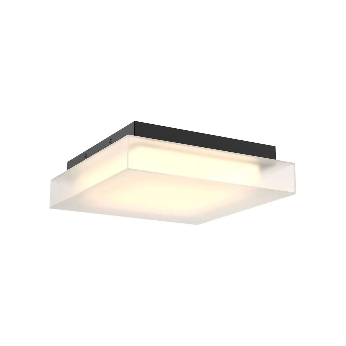 DALS Lighting - FUZ LED Flush Mount - FUZ11-CC-BK | Montreal Lighting & Hardware