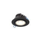DALS Lighting - GMB 4 Inch Round 5CCT LED Gimbal Light - GMB4-CC-BK | Montreal Lighting & Hardware