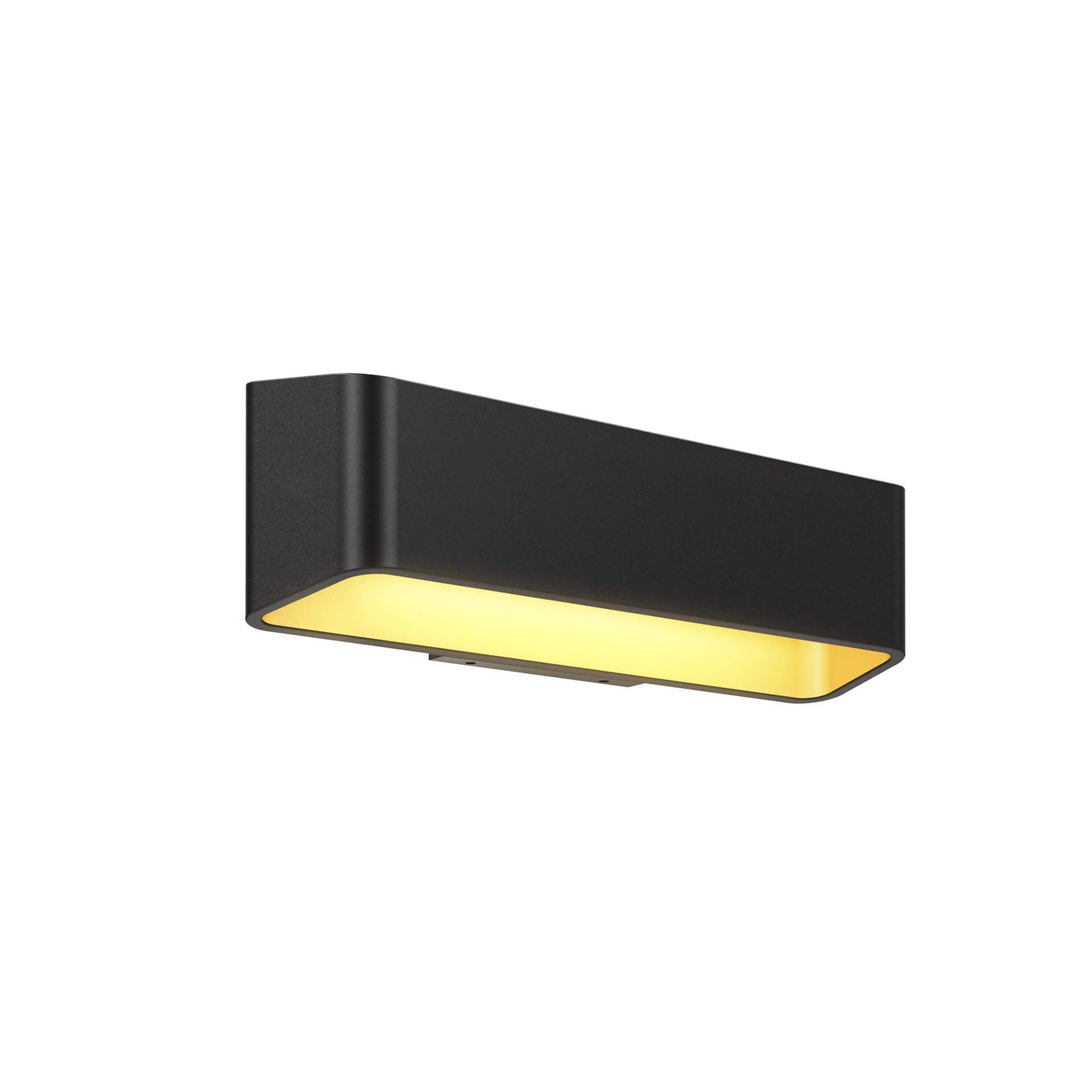 Dals Lighting - LEDWALL-F Indirect Rectangular LED Wall Light - LEDWALL-F-BK | Montreal Lighting & Hardware