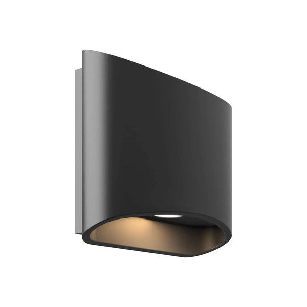 LEDWALL-H Ovale Haut/Bas DEL Applique murale