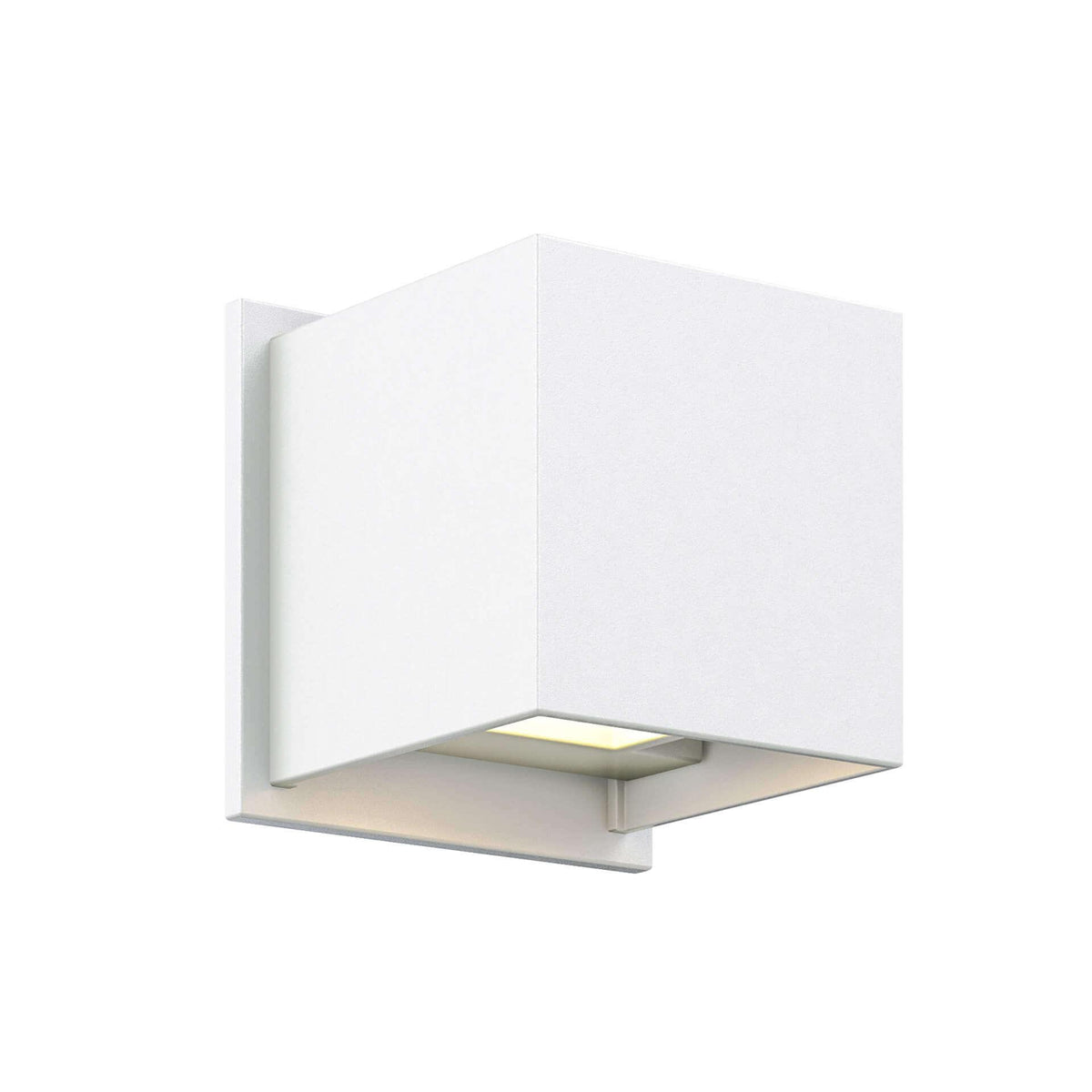 Dals Lighting - LEDWALL001D Square Up/Down LED Wall Light - LEDWALL001D-WH | Montreal Lighting & Hardware
