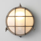 Davey Lighting - Brass Bulkhead 7027 - US-DP7027/BR/WE | Montreal Lighting & Hardware