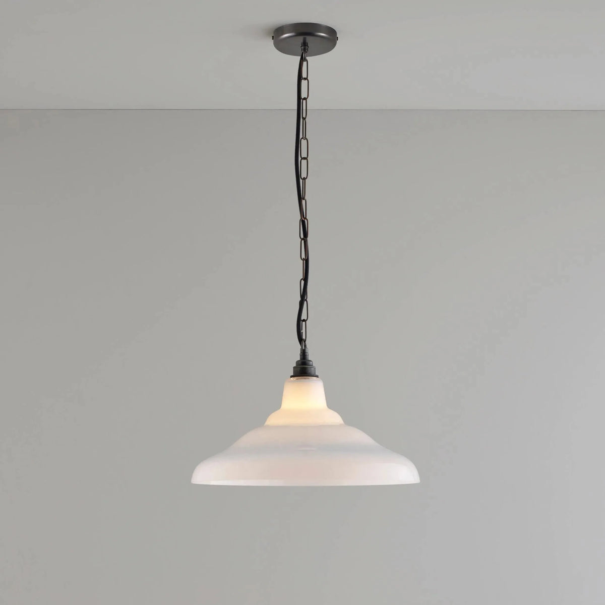 Davey Lighting - Glass School Pendant Light - US-DP8200/M/OP/WE | Montreal Lighting & Hardware