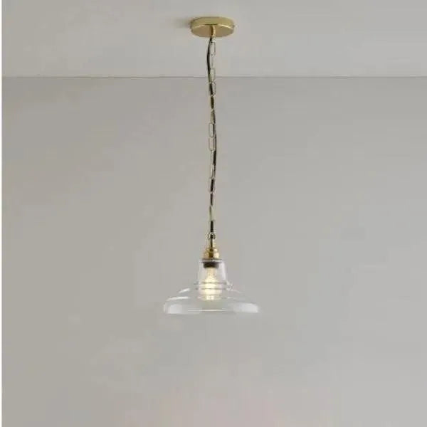 Davey Lighting - Glass School Pendant Light - US-DP8200/S/AN/BR | Montreal Lighting & Hardware