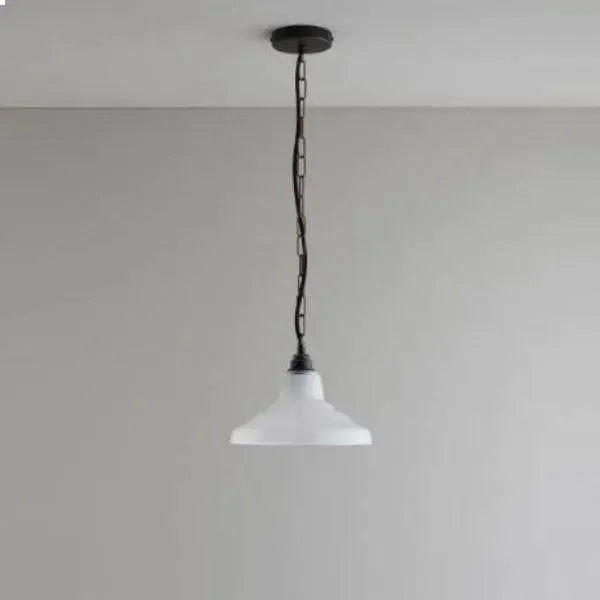 Davey Lighting - Glass School Pendant Light - US-DP8200/S/AN/BR | Montreal Lighting & Hardware