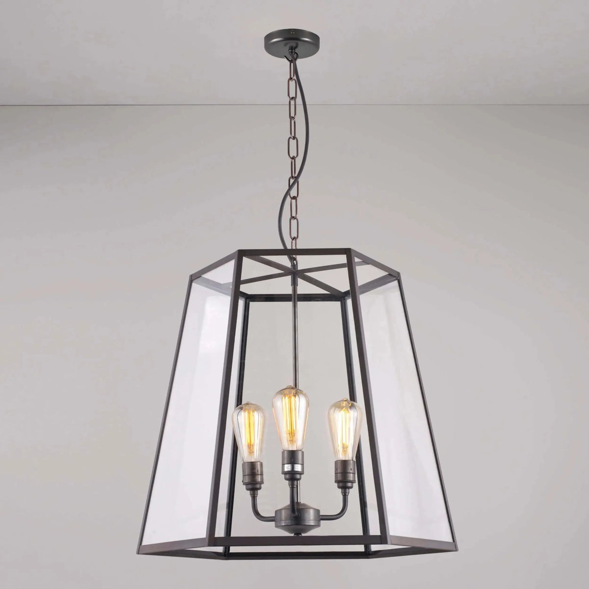 Davey Lighting - Hex XL Pendant - US-DP7651/XL/BR/WE/CL | Montreal Lighting & Hardware