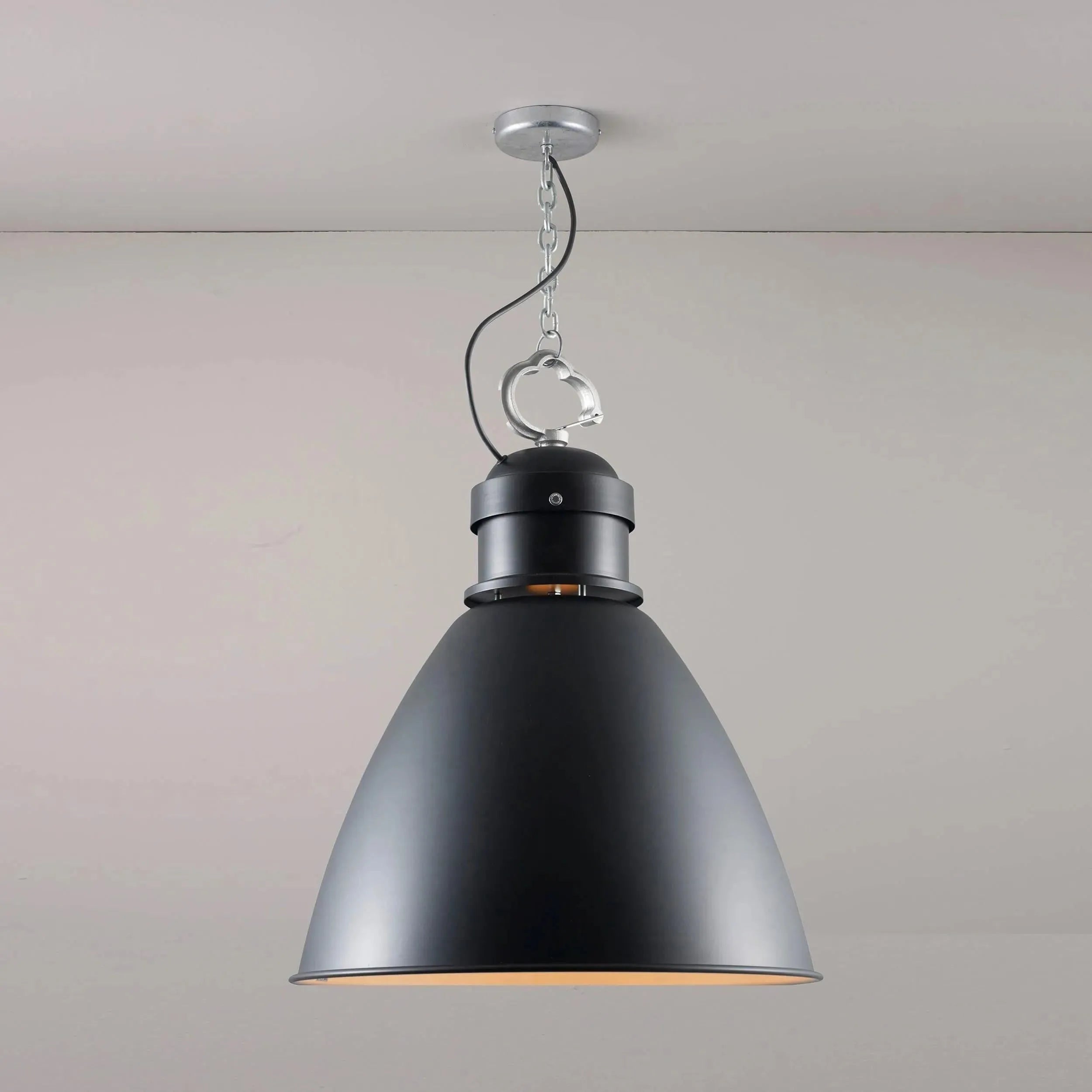 Davey Lighting - Large 7380 Pendant - US-DP7380/L/BL | Montreal Lighting & Hardware