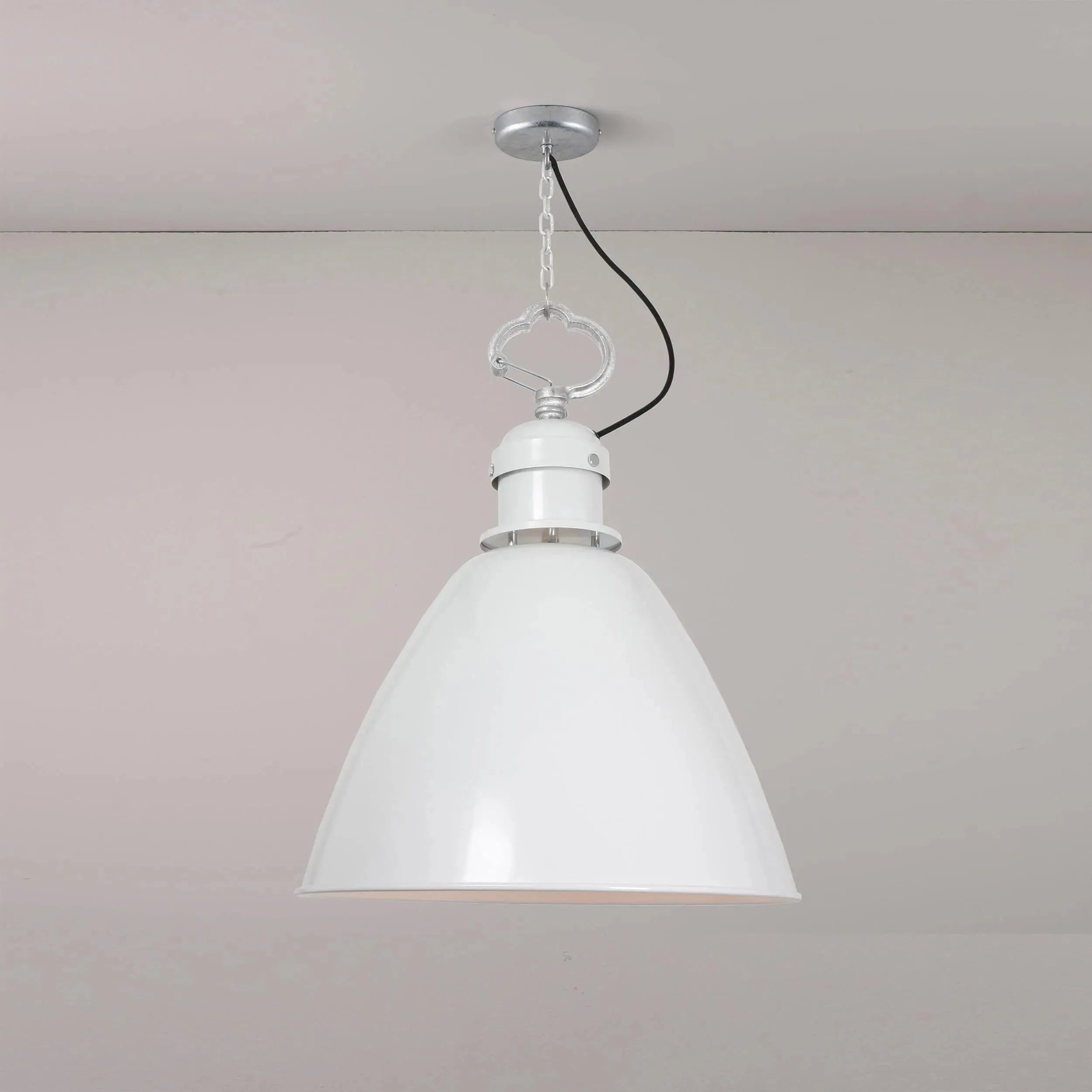 Davey Lighting - Medium 7380 Pendant - US-DP7380/M/WH | Montreal Lighting & Hardware