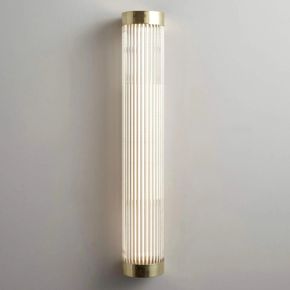 Davey Lighting - Narrow Pillar Light 7211 - US-DP7211/60/BR/PO/LED | Montreal Lighting & Hardware