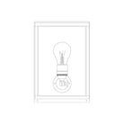 Davey Lighting - Small Box Wall Light 7641 (Externally Glazed) - US-DP7641/BR/WE/FR | Montreal Lighting & Hardware