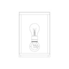 Davey Lighting - Small Box Wall Light 7644 (Internally Glazed) - US-DP7644/BR/WE/FR | Montreal Lighting & Hardware