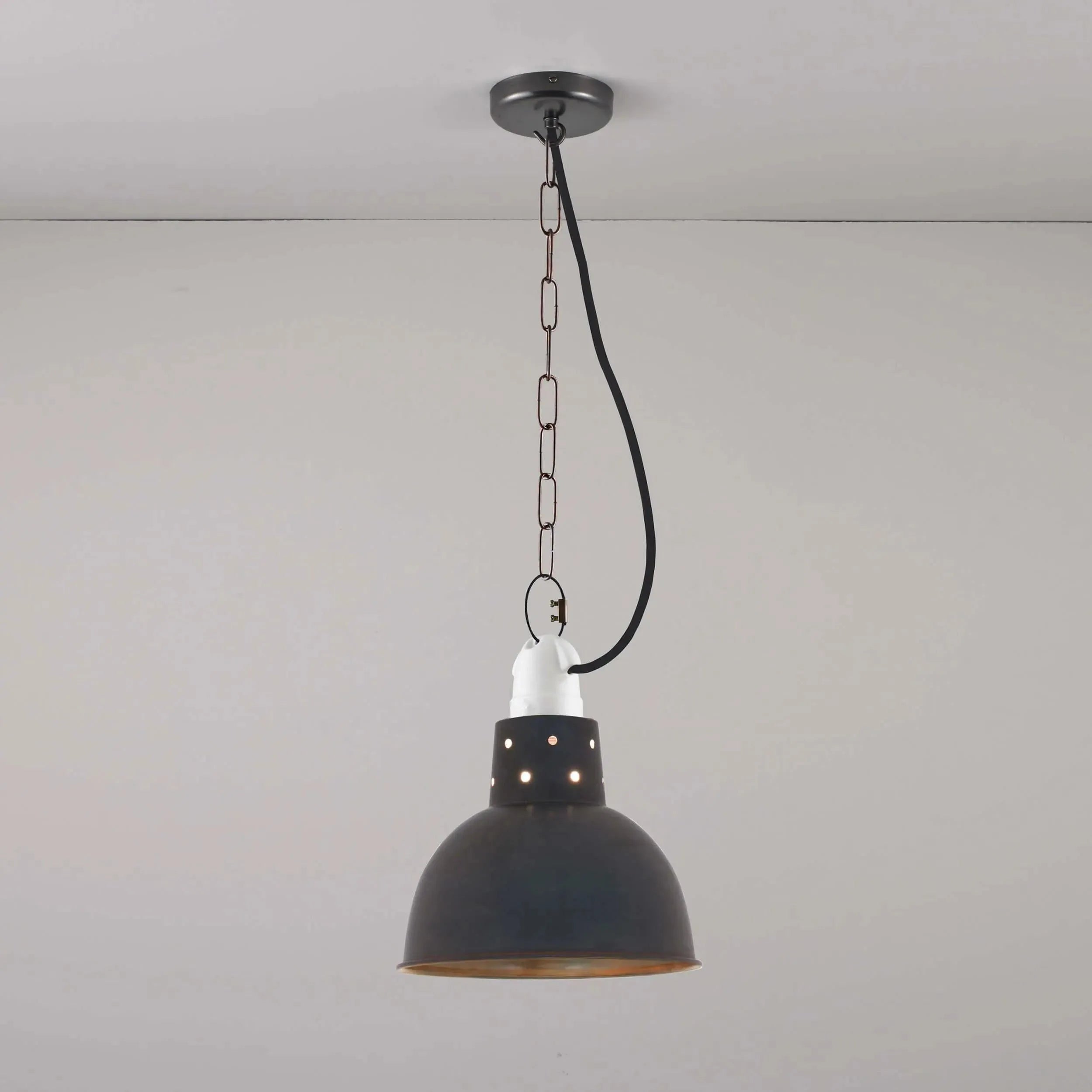Davey Lighting - Spun Reflector with Suspension Lampholder 7165 - US-DP7165/CO/WE | Montreal Lighting & Hardware