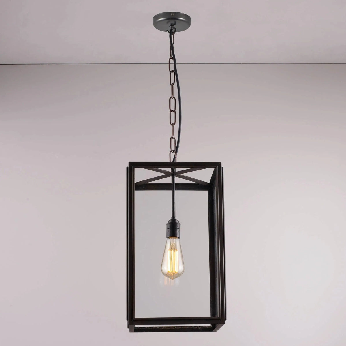 Davey Lighting - Square Pendant 7639 - US-DP7639/BR/WE/CL | Montreal Lighting & Hardware