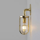 Davey Lighting - Weatherproof Ship's Well Glass Light 7207 - US-DP7207/BR/CL | Montreal Lighting & Hardware