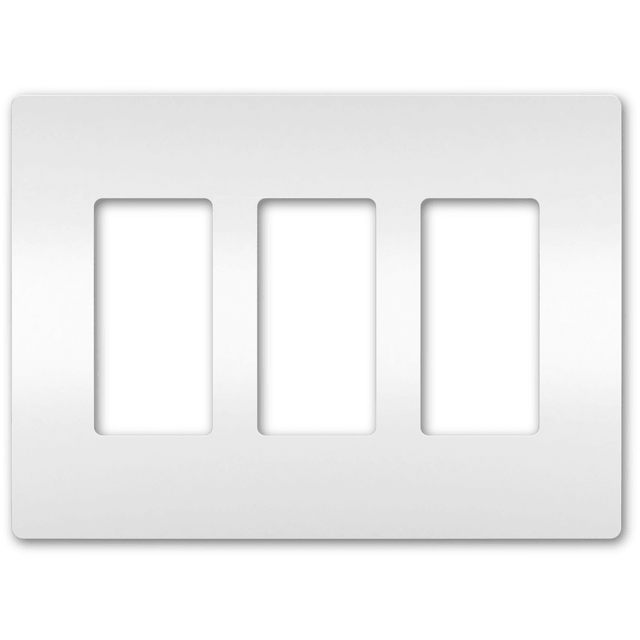 Legrand Radiant - radiant® Three-Gang Screwless Wall Plate - RWP263W | Montreal Lighting & Hardware