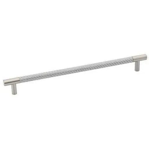 Emtek - Carbon Fiber Bar Pull - Silver - 86385US26 | Montreal Lighting & Hardware