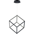 ET2 Lighting - 4 Square LED Pendant - E30582-BK | Montreal Lighting & Hardware