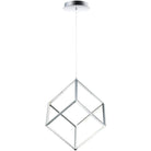 ET2 Lighting - 4 Square LED Pendant - E30582-BK | Montreal Lighting & Hardware